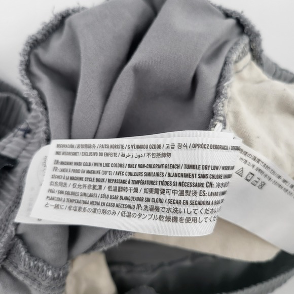 Hollister Men's Skinny Jogger Pants Gray Stretch Cargo Pockets Elastic Waist 32 - Picture 6 of 8